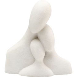 Διακοσμητικό Επιτραπέζιο Soft Family Άσπρο 28x13x29,5 εκ. - Λευκό