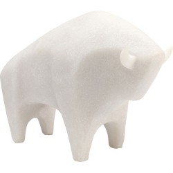 Διακοσμητικό Επιτραπέζιο Soft Bull Άσπρο 29,5x12,6x20,5 εκ. - Λευκό