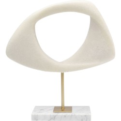 Διακοσμητικό Επιτραπέζιο Soft Shape Άσπρο 31x18x33 εκ. - Λευκό