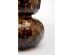 Βάζο Caramel Γυαλί Καφέ  18*18*25εκ. - Καφέ