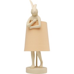 Φωτιστικό Επιτραπέζιο Animal Rabbit Μεταλλικό Μπεζ 17x50x20εκ. - Μπεζ