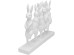 Διακοσμητικό Επιτραπέζιο Dancing Rabbits 39.5x9x39.5εκ. - Λευκό Διακοσμητικό Επιτραπέζιο Dancing Rabbits 39.5x9x39.5εκ. - Λευκό