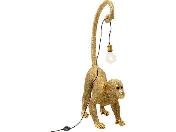 Φωτιστικό Επιτραπέζιο Monkey Dance Χρυσό 33,5x59x120 εκ. - Χρυσό
