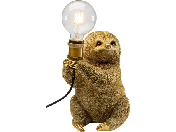 Φωτιστικό Επιτραπέζιο Animal Sloth Χρυσό 20x25x30 εκ. - Χρυσό