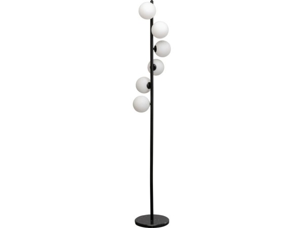 Φωτιστικό Δαπέδου Scala Balls Μεταλλικό Μαύρο/Λευκό 28.5x28.5x160εκ. - Μαύρο Φωτιστικό Δαπέδου Scala Balls Μεταλλικό Μαύρο/Λευκό 28.5x28.5x160εκ. - Μαύρο