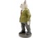 Διακοσμητικό Επιτραπέζιο Gentleman Dog Πράσινο 16x13,5x34,5 εκ - Πράσινο