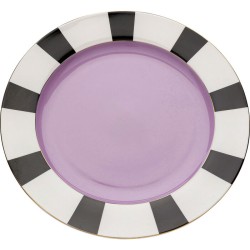 Πιάτο  Harlequin Πορσελάνη Μωβ 30*30*2.4εκ. - Μωβ