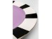 Πιάτο  Harlequin Πορσελάνη Μωβ 30*30*2.4εκ. - Μωβ