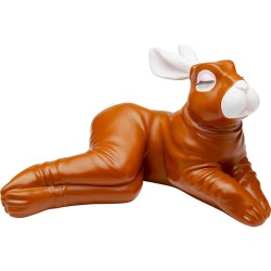 Κουμπαράς Fetish Bunny Sitting Κεραμικός Πορτοκαλί 53*37.5*23εκ. - Πορτοκαλί