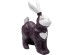 Κουμπαράς Fetish Bunny Sitting Κεραμικός Μωβ 38*21*52.5εκ. - Μωβ Κουμπαράς Fetish Bunny Sitting Κεραμικός Μωβ 38*21*52.5εκ. - Μωβ
