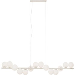 Φωτιστικό Οροφής  Scala Balls Γυαλί Μπεζ 150*28.5*130εκ. - Μπεζ