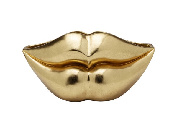 Κασπό Lips Κεραμικό Χρυσό 56*57*29εκ. - Χρυσό Κασπό Lips Κεραμικό Χρυσό 56*57*29εκ. - Χρυσό