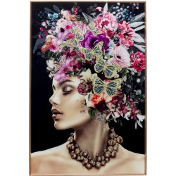 Πίνακας Muse Glamour Πολύχρωμος 120*4*80εκ. - Πολύχρωμο