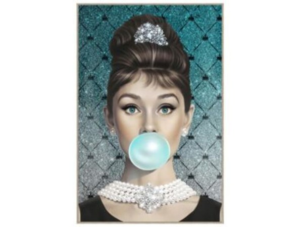 Framed Picture Muse Bubble Diva 80x120cm - Μπλε Framed Picture Muse Bubble Diva 80x120cm - Μπλε
