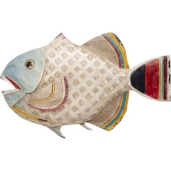 Διακοσμητικό Τοίχου  Fishy Μπεζ 29*4*18εκ. - Μπεζ
