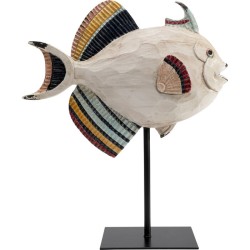 Διακοσμητικό Επιτραπέζιο Fishy Κεραμικό Μπεζ  26*10*30εκ. - Μπεζ