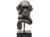 Διακοσμητικό Επιτραπέζιο Monkey Κεραμικό 36*31*74εκ. - Καφέ