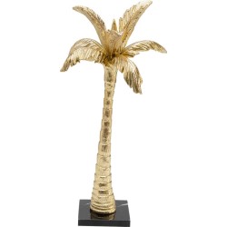 Διακοσμητικό Επιτραπέζιο  Palm Tree Κεραμικό Χρυσό 23*17*51εκ. - Χρυσό