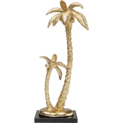 Διακοσμητικό Επιτραπέζιο  Palm Tree Κεραμικό Χρυσό 17*14*41.5εκ. - Χρυσό