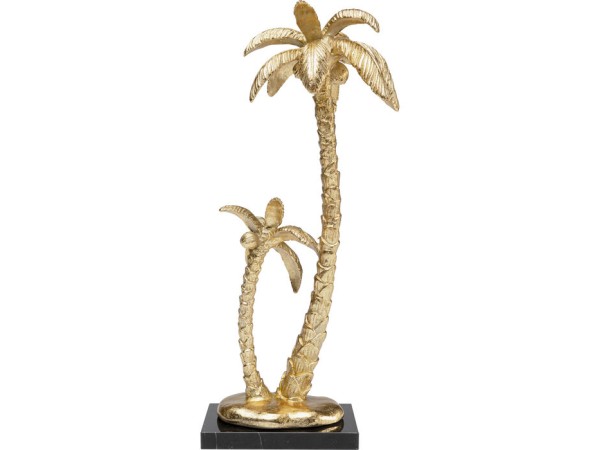 Διακοσμητικό Επιτραπέζιο  Palm Tree Κεραμικό Χρυσό 17*14*41.5εκ. - Χρυσό
