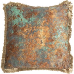 Cushion Antique Fringe 55x55cm - Χρυσό