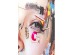 Glass Picture Artsy Portrait Side 80x120cm - Πολύχρωμο Glass Picture Artsy Portrait Side 80x120cm - Πολύχρωμο