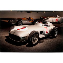 Glass Picture Automotive Race 120x80cm - Πολύχρωμο