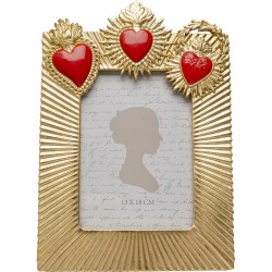 Κορνίζα Flaming Heart Χρυσή  20*2.5*29εκ. - Χρυσό