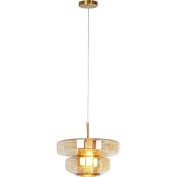 Pendant Lamp Arcadia Amber Ø34cm - Χρυσό
