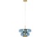 Pendant Lamp Arcadia Blue Ø34cm - Χρυσό