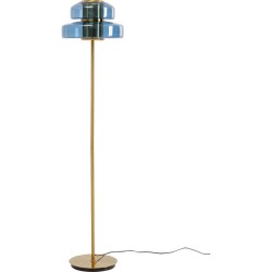 Floor Lamp Arcadia Blue 155cm - Χρυσό