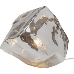 Table Lamp Aura Smoke Ø30cm - Ασημί