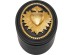 Διακοσμητικό Κουτί  Flaming Heart Κεραμικό Μαύρο 15*11.5*8εκ. - Μαύρο