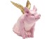 Κουμπαράς  Flying Pig Κεραμικός Ροζ 18*12*17εκ. - Ροζ