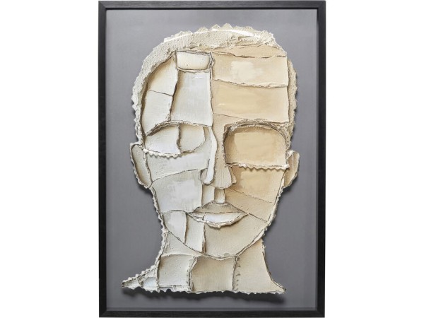 Πίνακας Art Visage Μπεζ 70x3.5x100εκ. - Μπεζ Πίνακας Art Visage Μπεζ 70x3.5x100εκ. - Μπεζ