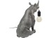 Table Lamp Sitting Rhino 42cm - Γκρι Table Lamp Sitting Rhino 42cm - Γκρι