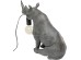 Table Lamp Sitting Rhino 42cm - Γκρι Table Lamp Sitting Rhino 42cm - Γκρι