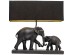 Table Lamp Elephant Family 50cm - Καφέ