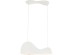 Φωτιστικό Οροφής  Cloud Beam Fiberglass Λευκό 100*45*200εκ. - Λευκό
