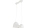 Φωτιστικό Οροφής  Cloud Beam Fiberglass Λευκό 100*45*200εκ. - Λευκό