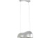 Φωτιστικό Οροφής Cloud Beam Double Fiberglass Ασημί 70*33.5*190εκ. - Ασημί