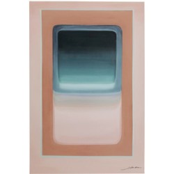 Πίνακας Καμβάς Tendency  Μπεζ 55x3.5x75εκ. - Μπεζ