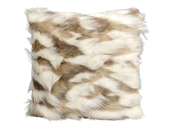 Cushion Shaky White 45x45cm - Μπεζ