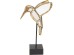 Διακοσμητικό Επιτραπέζιο Hummingbird Mirror Χρυσό 22*22*40.5εκ. - Χρυσό