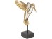 Διακοσμητικό Επιτραπέζιο Hummingbird Mirror Χρυσό 22*22*40.5εκ. - Χρυσό