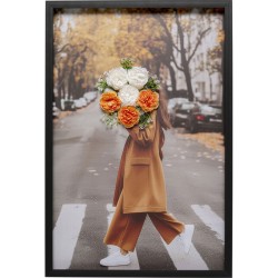 Πίνακας Καμβάς  Bouquet Spring Πολύχρωμος  64x4.5x94εκ. - Πολύχρωμο