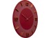 Wall Clock Leonardo Red/Gold Ø49cm - Κόκκινο Wall Clock Leonardo Red/Gold Ø49cm - Κόκκινο