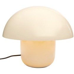 Φωτιστικό Επιτραπέζιο Mushroom Shiny Μεταλλικό Μπεζ 30*30*27εκ. - Μπεζ