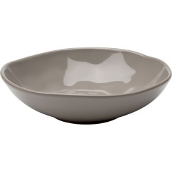 Plate Deep Organic Grey Ø22cm - Γκρι