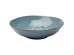 Plate Deep Organic Turquoise Ø22cm - Μπλε